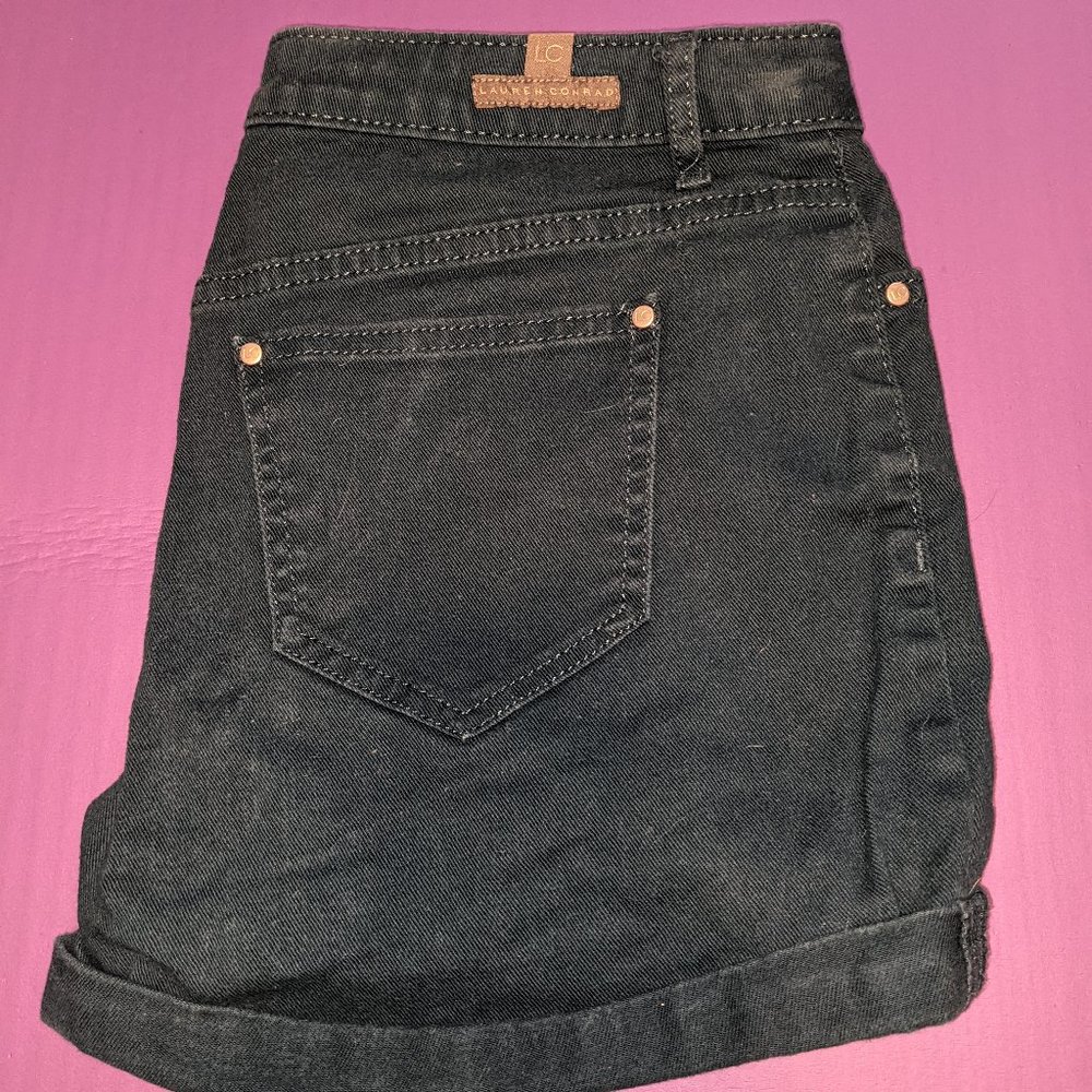 Lauren Conrad teal shorts